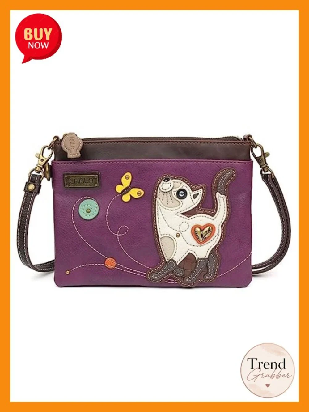 Mini Crossbody Purse with Convertible Strap Faux Leather